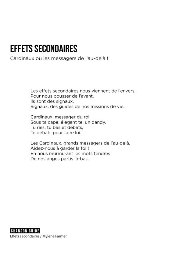Effets secondaires