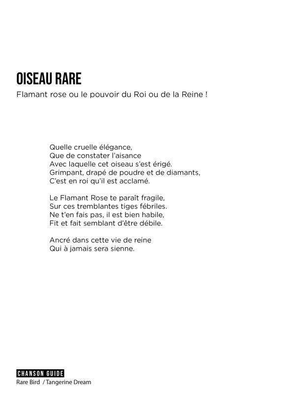 Oiseau rare
